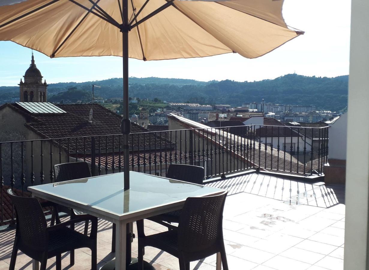 Apartamento Con Terraza En El Casco Historico Ourense Exterior foto